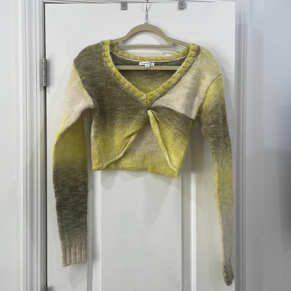 For love & lemons cropped sweater